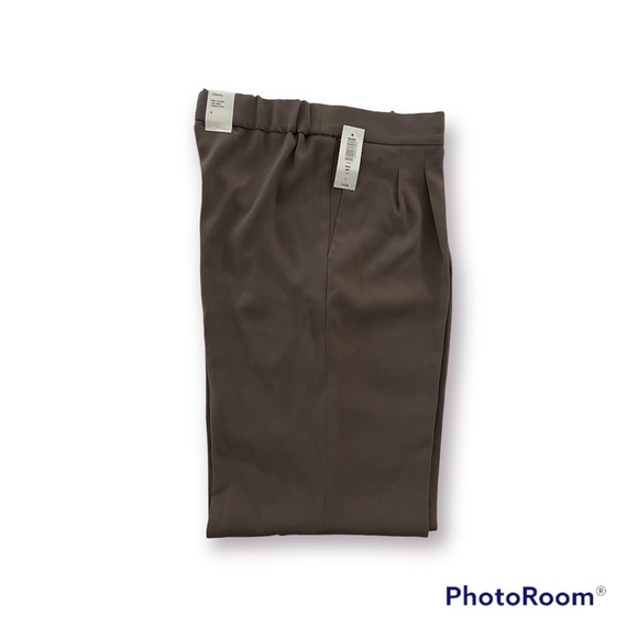 BNWT Aritzia Babaton Clancy Pant Wide Leg Full Length High Rise Size 4 - Picture 2 of 14